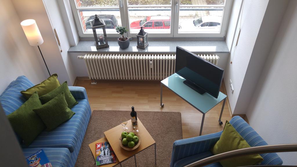 Apartmenthaus Elster Lofts Лайпциг Стая снимка