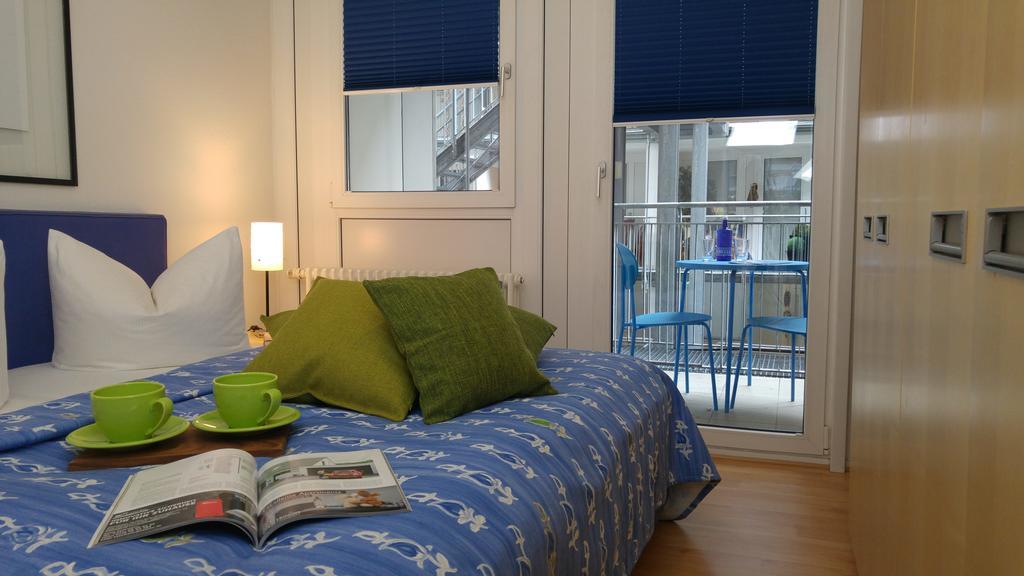 Apartmenthaus Elster Lofts Лайпциг Стая снимка