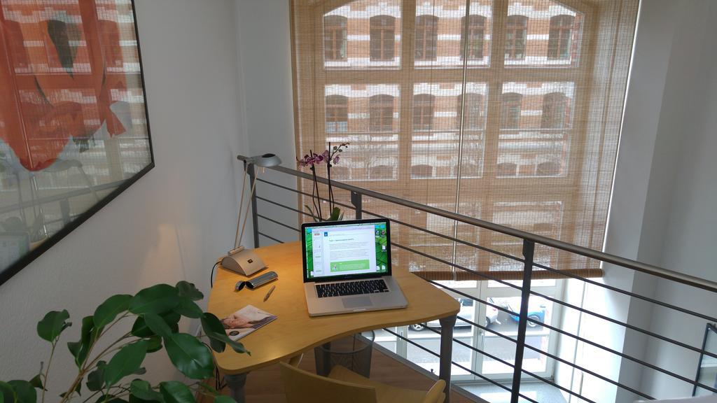 Apartmenthaus Elster Lofts Лайпциг Стая снимка