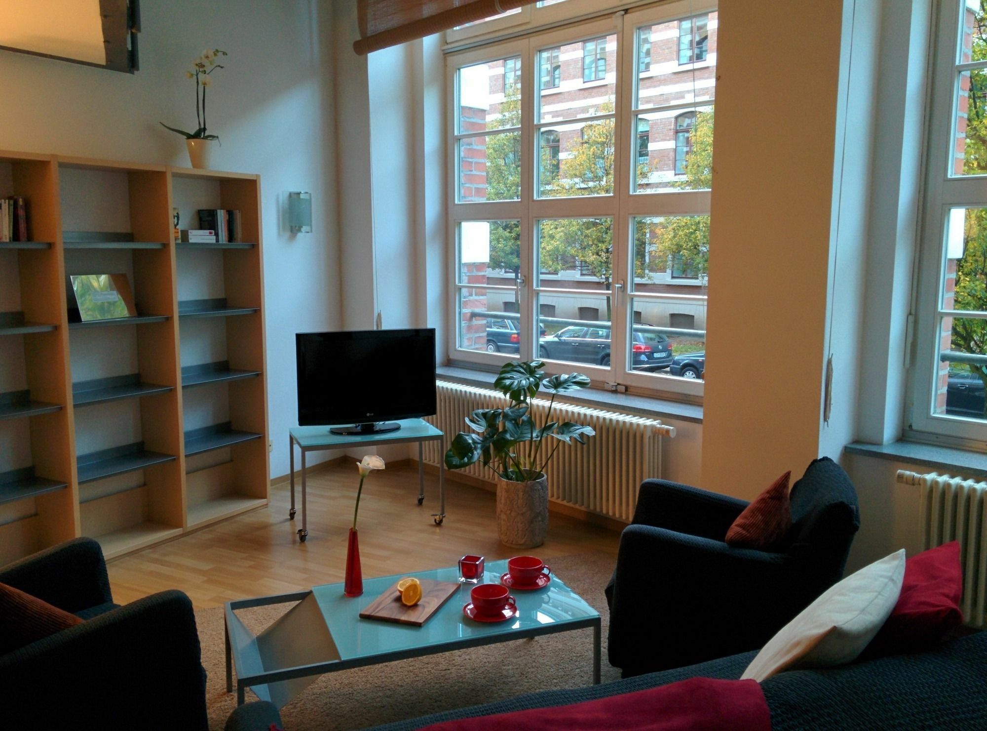 Apartmenthaus Elster Lofts Лайпциг Екстериор снимка